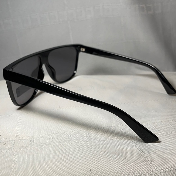 *5 for $25* NWOT FGX International Black Fashion Sunglasses Retro Squared - Picture 3 of 4
